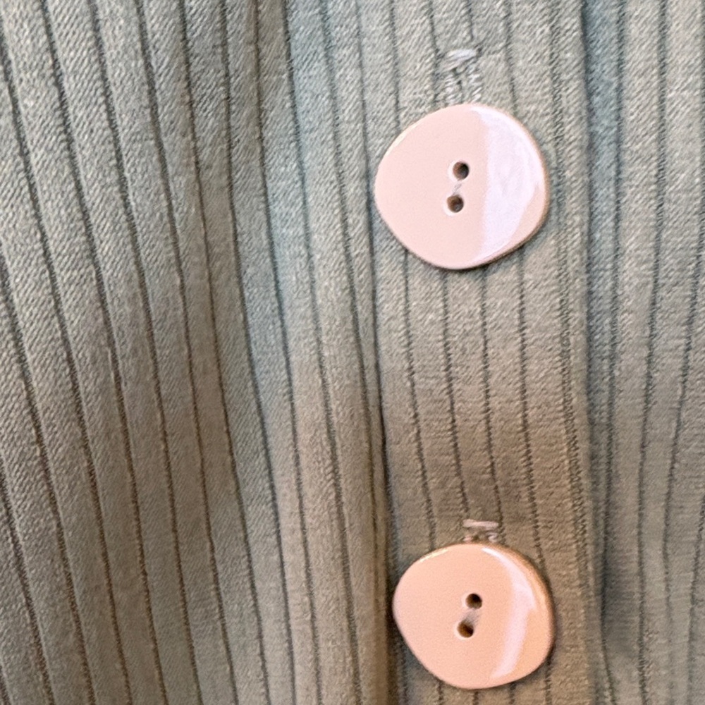 Lost + Wander Olive Ribbed Button-Down Top - Picture 5 of 9